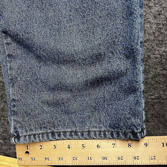 Cabelas Outdoor Gear Flannel Lined Jeans Mens 44 x 32 ( 41X30) Blue Straight Leg - Picture 8 of 8